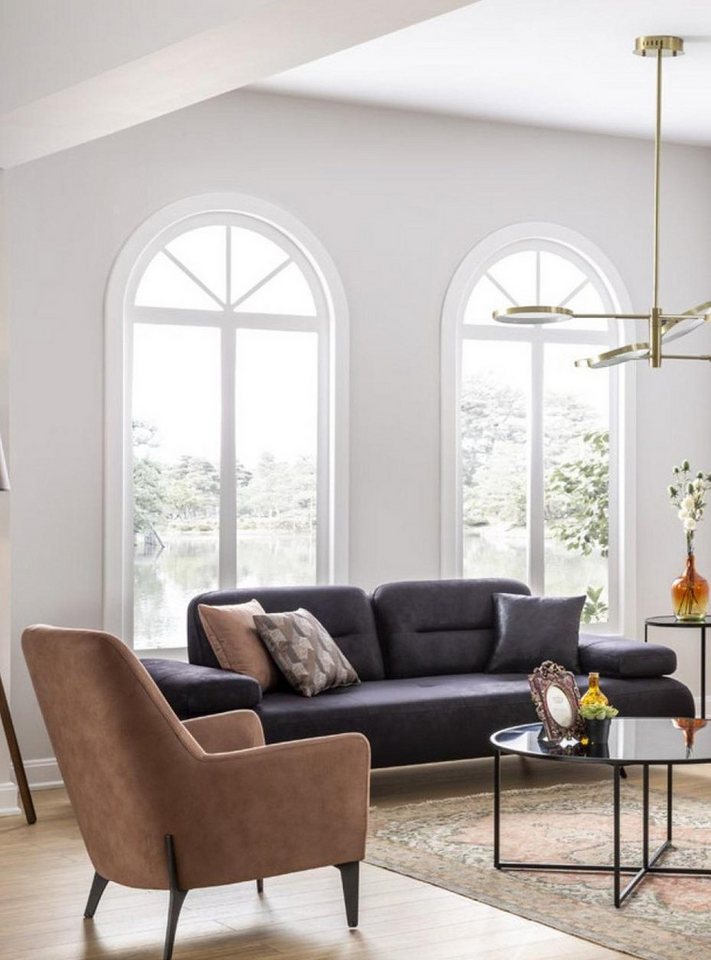 JVmoebel Loungesessel Brauner Sessel aus hochwertigem Stoff - modernes Wohnzimmerdesign, Made in Europa JVmoebel Loungesessel Brauner Sessel aus hochwertigem Stoff - modernes Wohnzimmerdesign, Made in Europa von JVmoebel