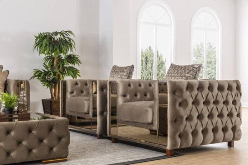JVmoebel Loungesessel Klassischer Chesterfield Sessel für stilvolle Wohnräume, Made in Europa JVmoebel Loungesessel Klassischer Chesterfield Sessel für stilvolle Wohnräume, Made in Europa von JVmoebel