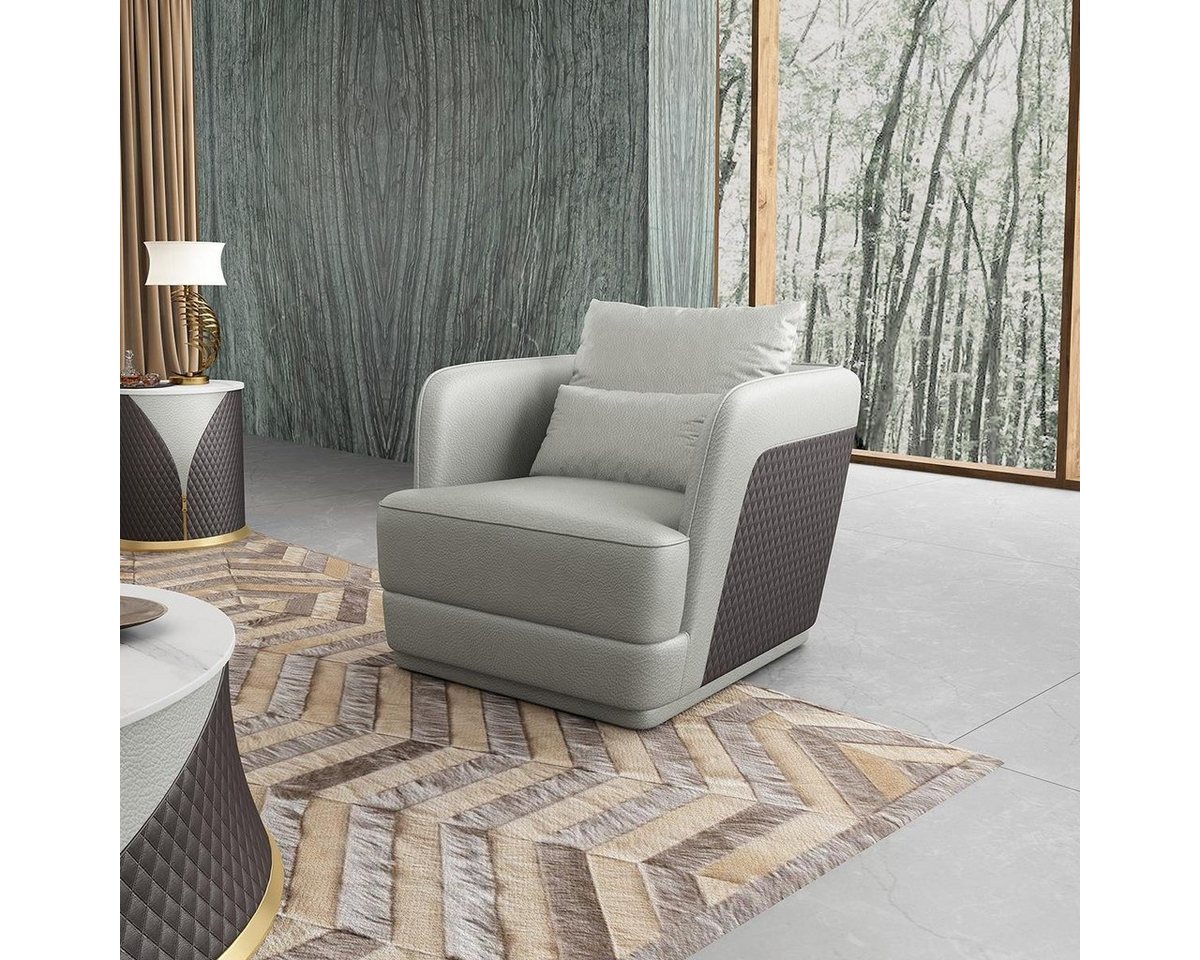 JVmoebel Loungesessel Relaxsessel mit Armlehnen - Club Sessel in Weiß, Made in Europa JVmoebel Loungesessel Relaxsessel mit Armlehnen - Club Sessel in Weiß, Made in Europa von JVmoebel