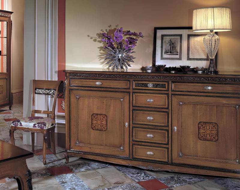 JVmoebel Lowboard Braunes Sideboard Kommode für Wohnzimmerregal Anrichte, Made in Europa JVmoebel Lowboard Braunes Sideboard Kommode für Wohnzimmerregal Anrichte, Made in Europa von JVmoebel