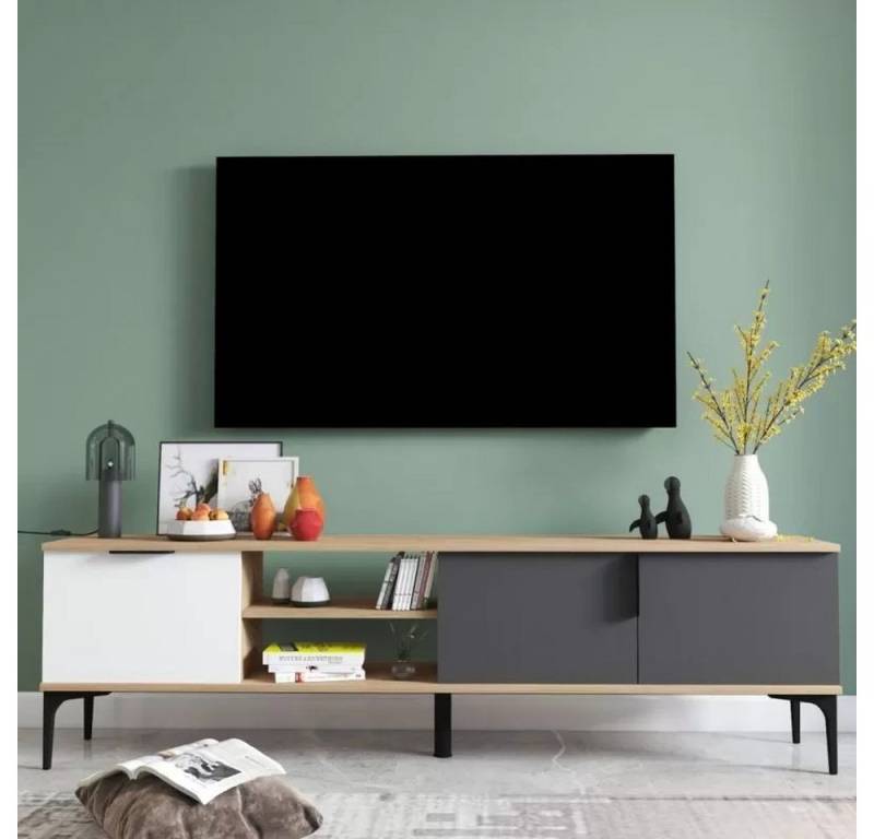 JVmoebel Lowboard Moderner TV-Raumständer aus Holz – Luxuriöse Möbelstücke (1 St., TV-Lowboard), Made in Europa von JVmoebel