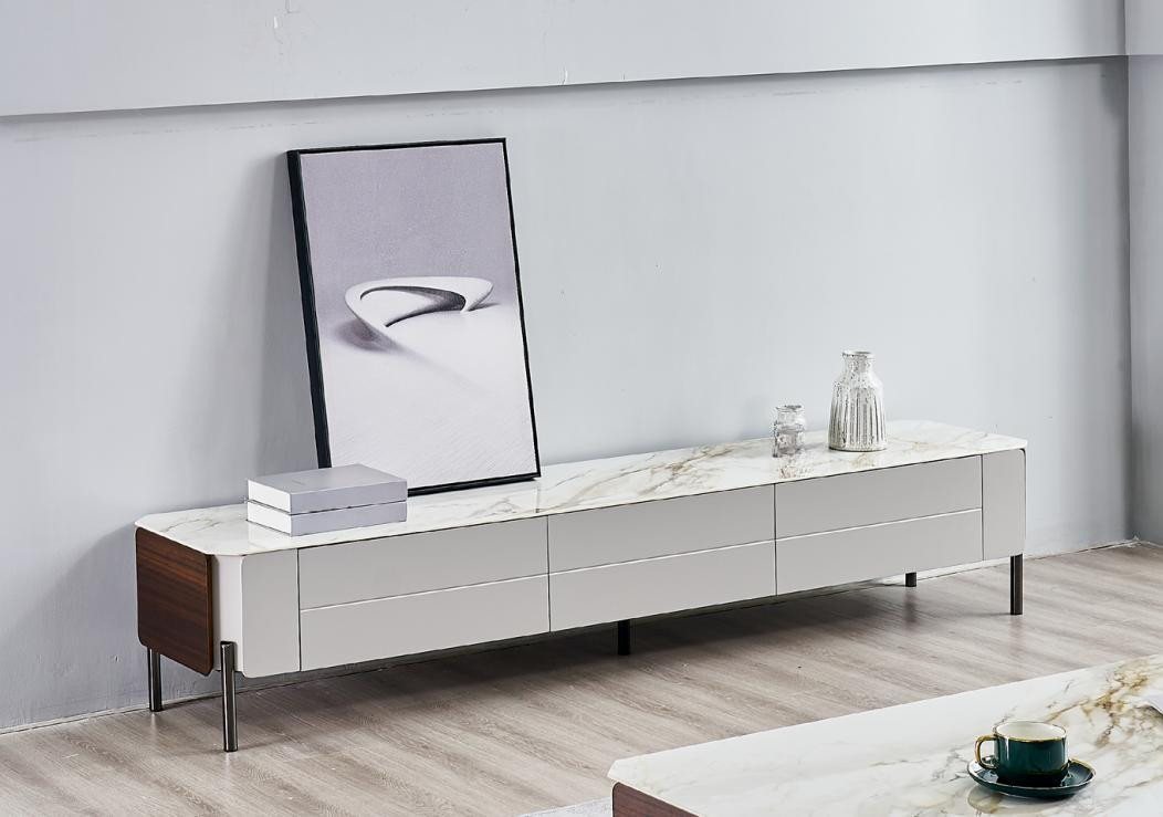 JVmoebel Lowboard Weißes Holz Lowboard Sideboard Modern für das Wohnzimmer (1 St., RTV Lowboard), Made in Europa von JVmoebel