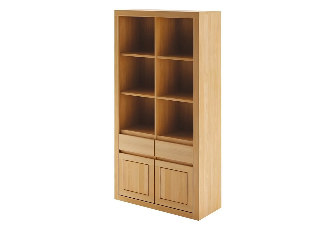 JVmoebel Mehrzweckschrank Wandschrank Holz Schränke Vitrine Wand Regale Wohnzimmer Handarbeit Made in Europa von JVmoebel