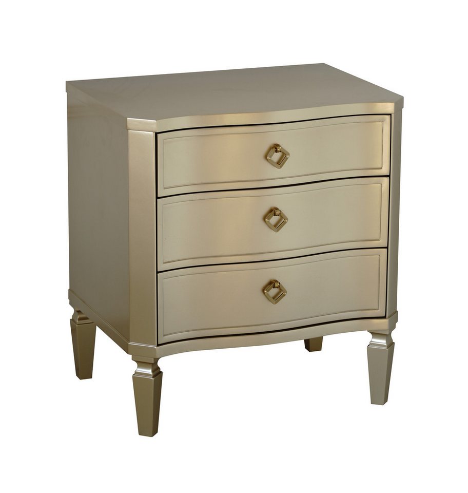 JVmoebel Nachtkonsole Metallische Nachttische mit Glanz – Beistelltisch für Schlafzimmer, Made in Europa JVmoebel Nachtkonsole Metallische Nachttische mit Glanz – Beistelltisch für Schlafzimmer, Made in Europa von JVmoebel