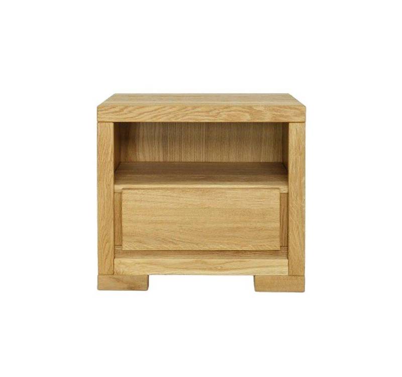 JVmoebel Nachttisch Nachtschrank Kommode Vollholz Möbel Holz Möbel Handarbeit Natur, Made in Europa von JVmoebel