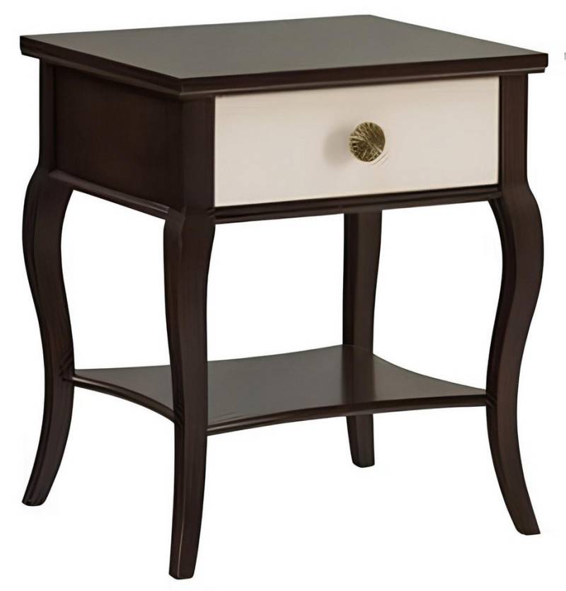 JVmoebel Nachttisch Beistelltisch für Schlafzimmer aus Holz – Braune Möbel für Konsolen, Made in Europa von JVmoebel