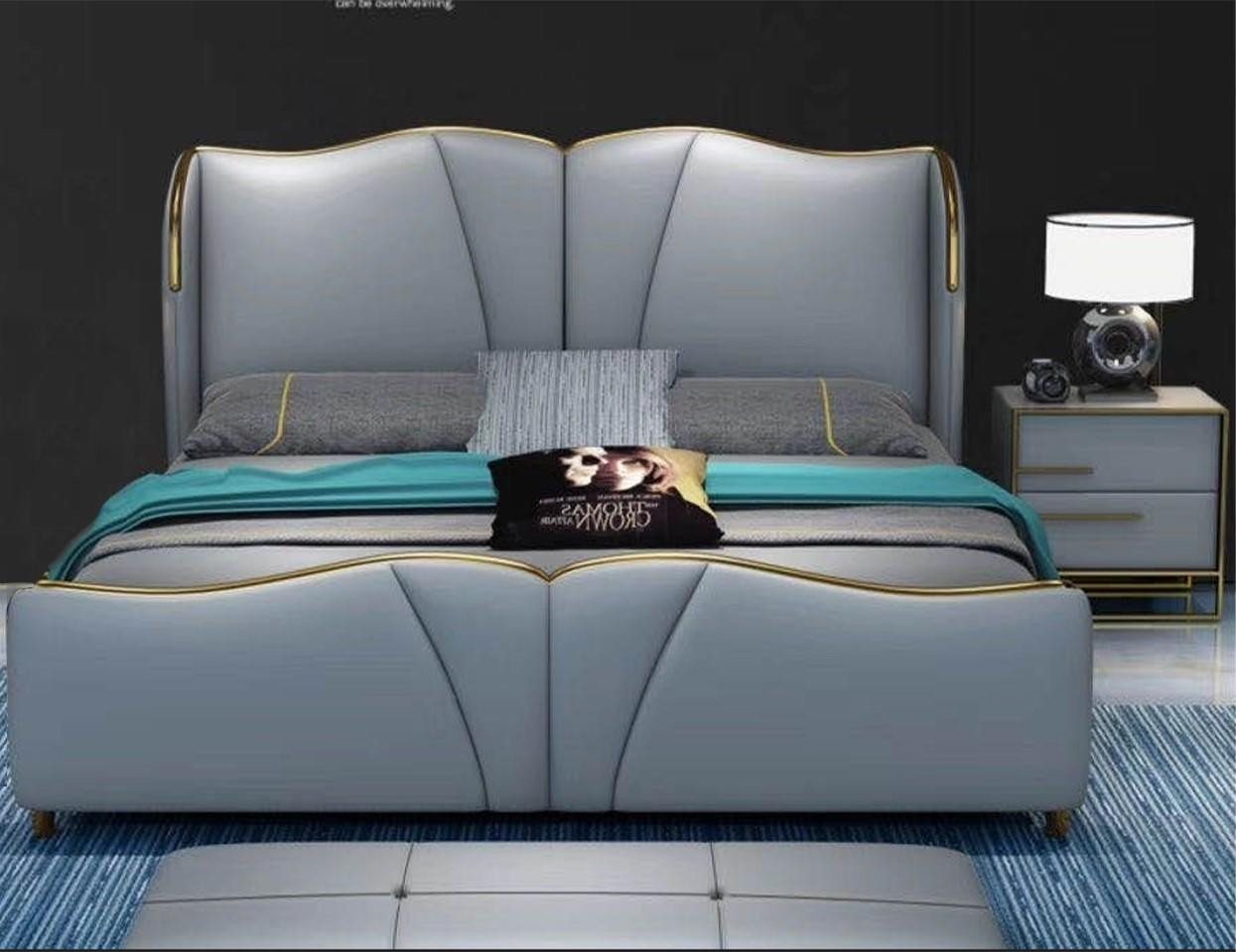 JVmoebel Nachttisch Blaues Design 2er Set Nachttische Holz für Schlafzimmer Konsolen (2-St., 2x Nachttische), Made in Europa von JVmoebel