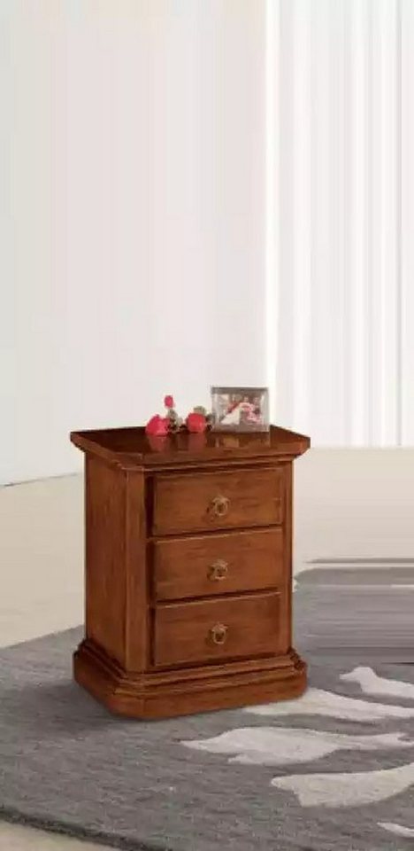 JVmoebel Nachttisch Braun Nachtkommode Design Schlafzimmer Nachttische (1-St., Nachttisch), Made in Europa von JVmoebel