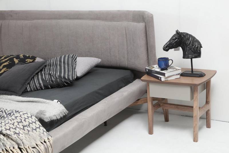 JVmoebel Nachttisch Braunes Holz-Nachtschränkchen Modern für das Schlafzimmer Möbel (1-St., 1x nur Nachttisch), Made in Europa von JVmoebel