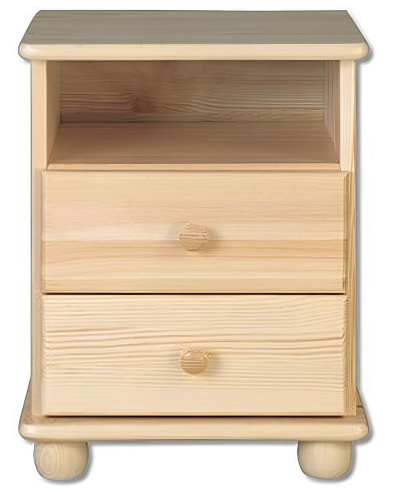 JVmoebel Nachttisch Massive Holz Nachttische im Landhaus-Stil - Konsolen & Kommoden, Made in Europa von JVmoebel