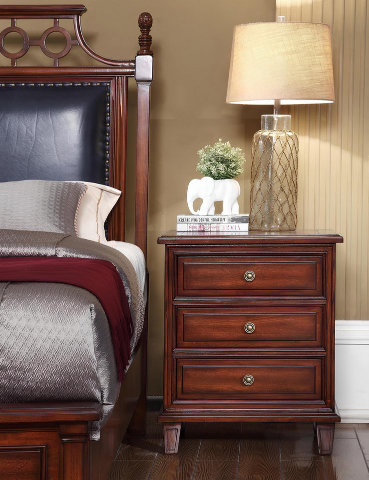 JVmoebel Nachttisch Nachttisch royal Schlafzimmer Nacht Konsole Tisch Beistell Designer (Nachttisch), Made in Europa von JVmoebel