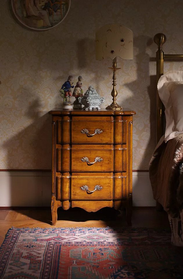 JVmoebel Nachttisch Schlafzimmer Holz Luxus Konsolen Nachttisch Design Beistell Tische (Nachttisch), Made in Europa von JVmoebel