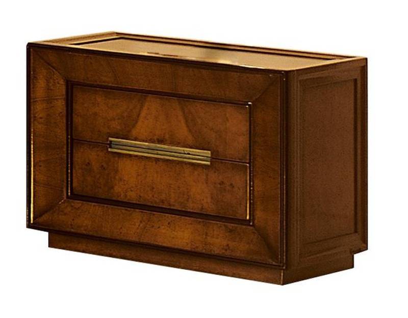 JVmoebel Nachttisch Schlafzimmer Möbel Tisch Nachttisch Braun Holz Design Beistelltisch (Nachttisch), Made in Europa von JVmoebel