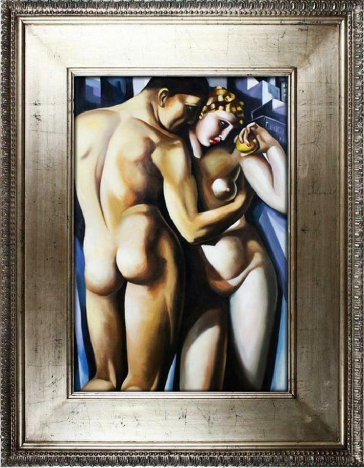 JVmoebel Ölbild Abstrakte Erotik Sex Kunst Gemälde Ölbild Bild Bilder Ölgemälde Sofort, (1 St) von JVmoebel