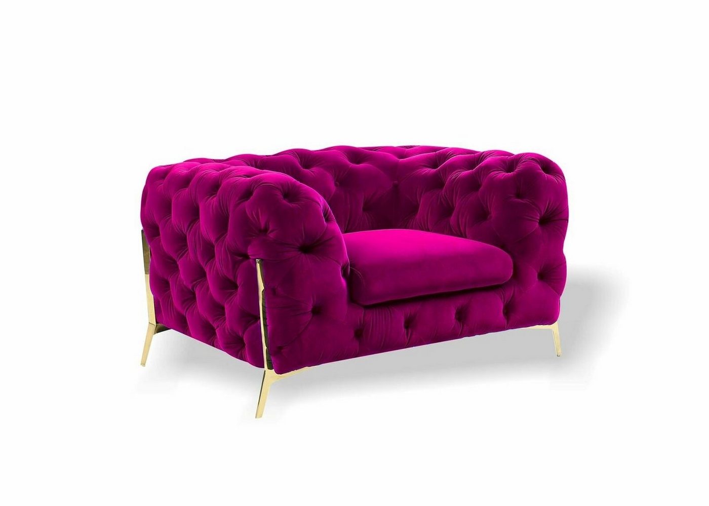 JVmoebel Ohrensessel Chesterfield Ohrensessel Sessel 1 Sitzer Sofa Couch Polster Couch (Sessel), Made in Europe von JVmoebel