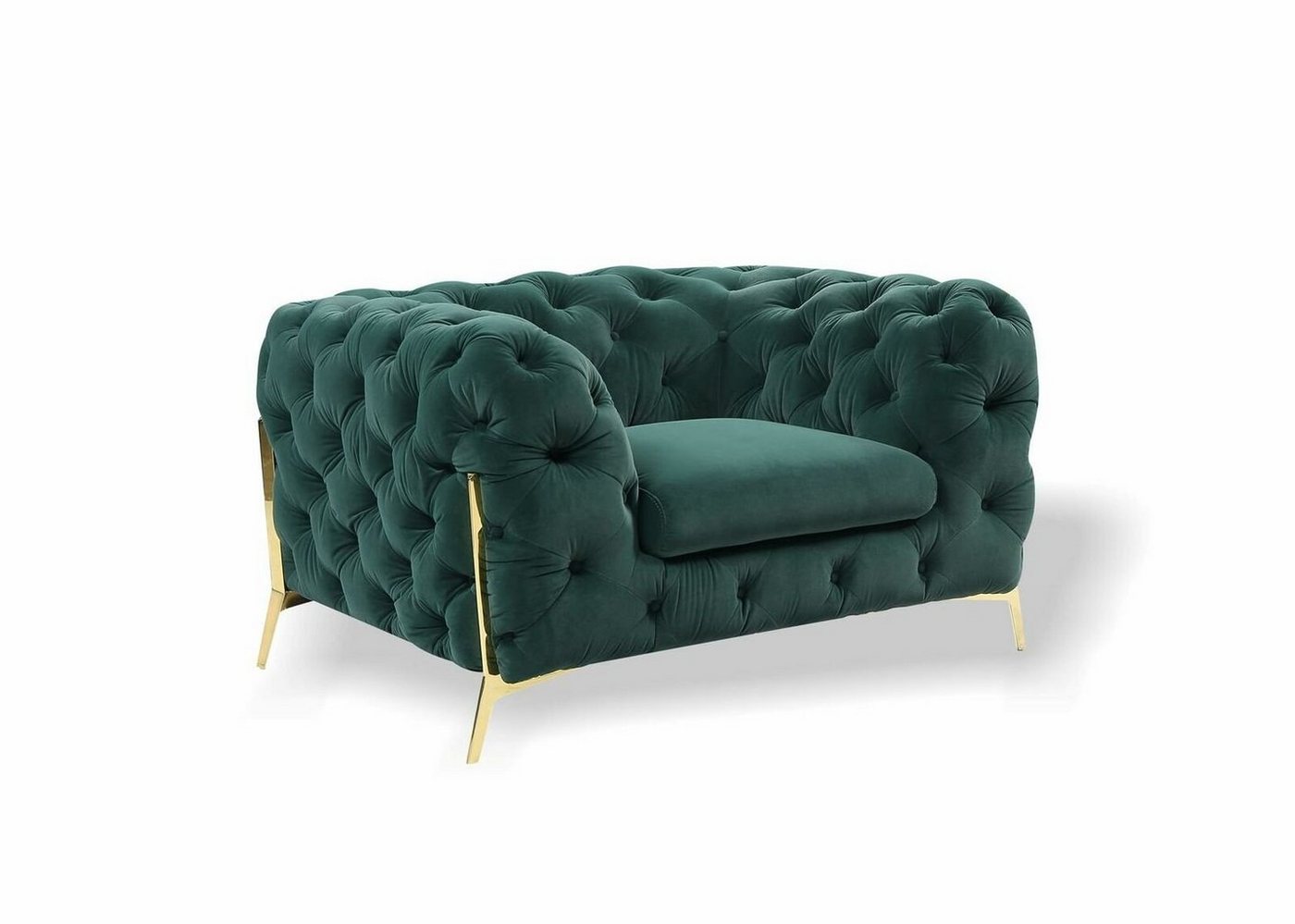 JVmoebel Ohrensessel Chesterfield Ohrensessel Sessel 1 Sitzer Sofa Couch Polster Couch (Sessel), Made in Europe von JVmoebel