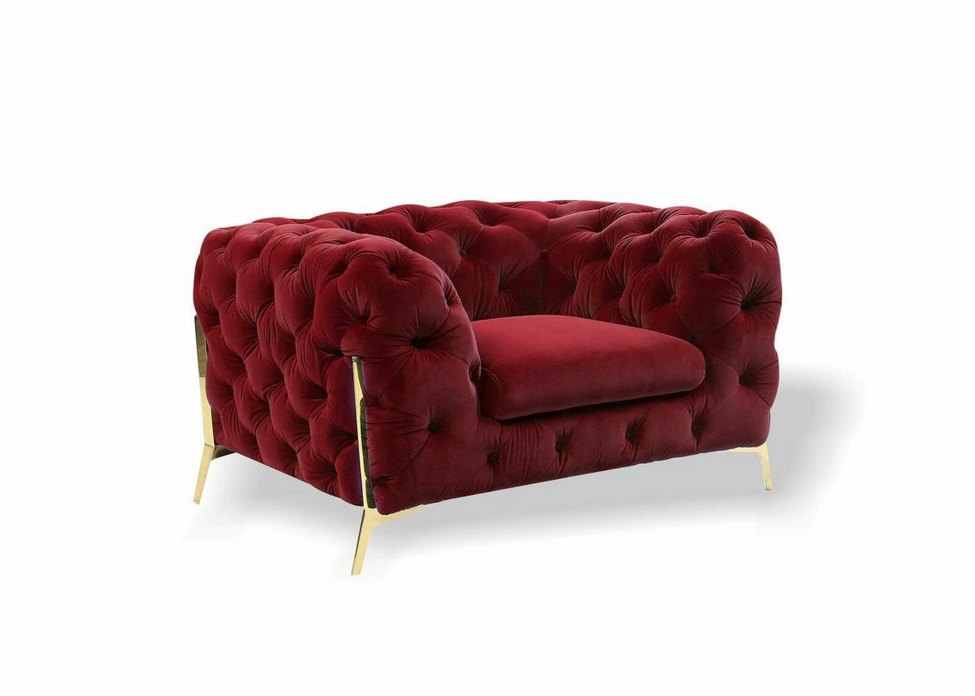 JVmoebel Ohrensessel Chesterfield Ohrensessel Sessel 1 Sitzer Sofa Couch Polster Couch (Sessel), Made in Europe von JVmoebel