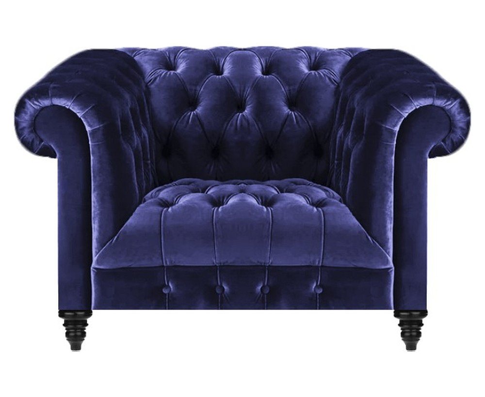 JVmoebel Ohrensessel Chesterfield Polstersessel Neu fürs Zuhause, Textil Einrichtung (1-St., 1x Sessel), Made in Europa von JVmoebel