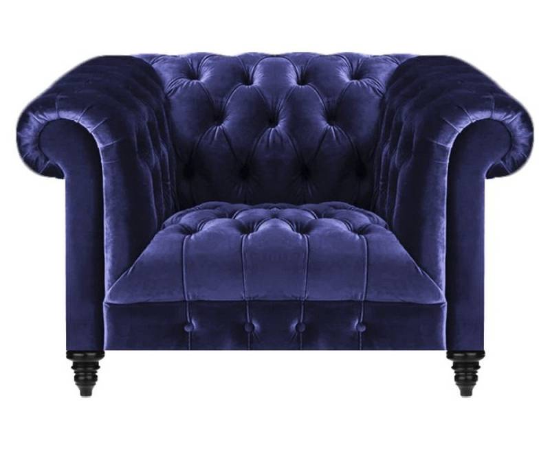 JVmoebel Ohrensessel Chesterfield Polstersessel Neu fürs Zuhause, Textil Einrichtung (1-St., 1x Sessel), Made in Europa von JVmoebel