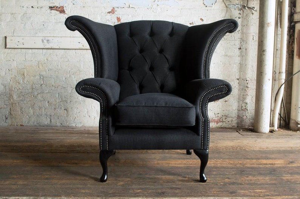 JVmoebel Ohrensessel Chesterfield Sessel - Klassischer Fernsehsessel im eleganten Design, Made in Europa JVmoebel Ohrensessel Chesterfield Sessel - Klassischer Fernsehsessel im eleganten Design, Made in Europa von JVmoebel