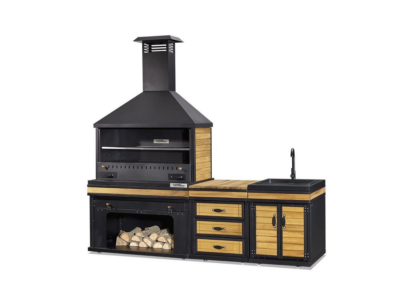 JVmoebel Outdoor-Küche Outdoorküche Garten Terrasse Außenküche Küche Grill modern, Made in Europe JVmoebel Outdoor-Küche Outdoorküche Garten Terrasse Außenküche Küche Grill modern, Made in Europe von JVmoebel