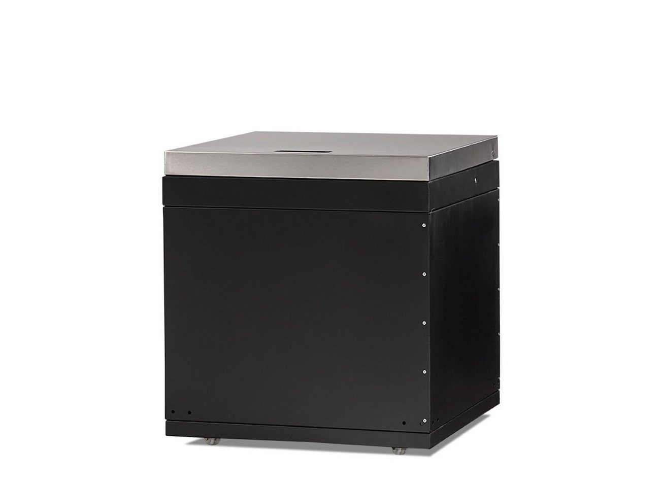 JVmoebel Outdoor-Küchenmodul Elegantes Außenküchenmodul aus Edelstahl in Schwarz für Garten Made in Europe von JVmoebel