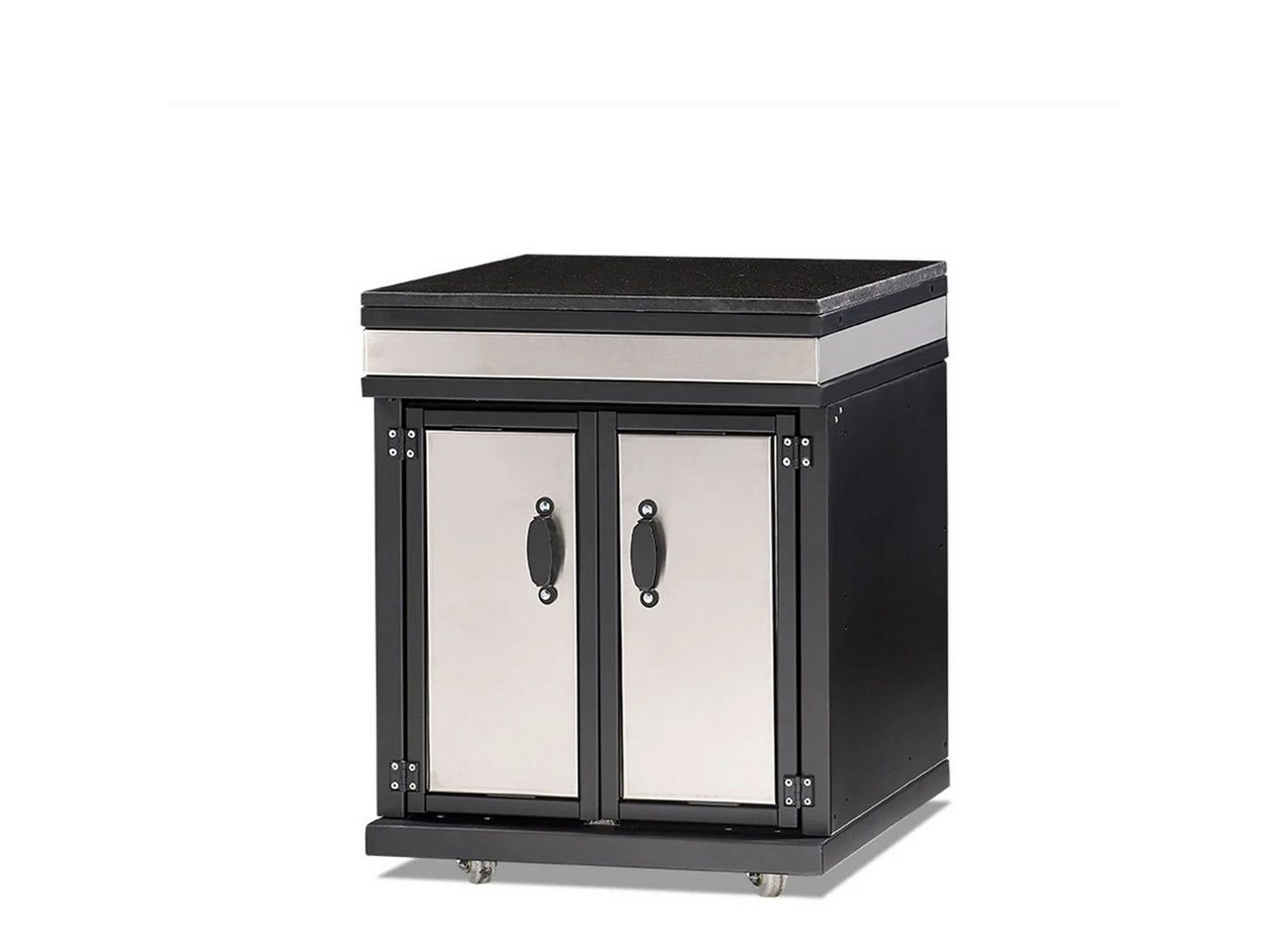 JVmoebel Outdoor-Küchenmodul Elegantes Außenküchenmodul aus Edelstahl in Silber Made in Europe von JVmoebel