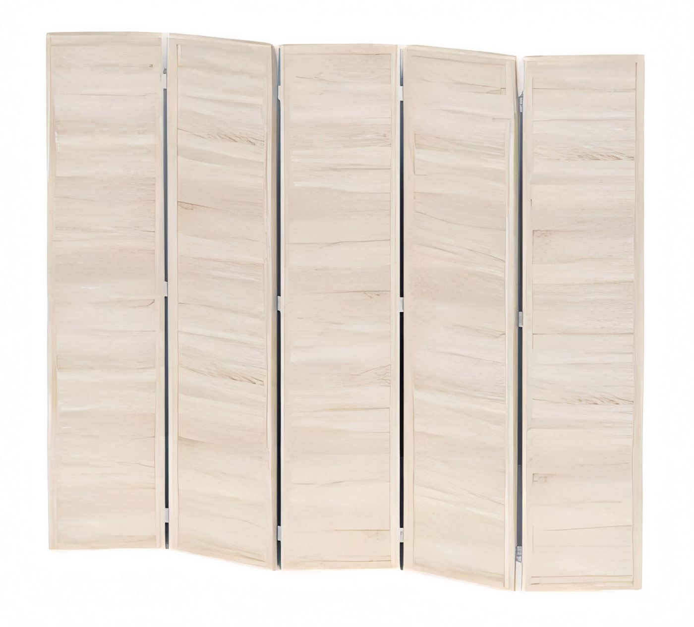 JVmoebel Paravent Eleganter beige Raumteiler aus MDF für stilvolle Raumgestaltung (5 St), Made in Europe von JVmoebel