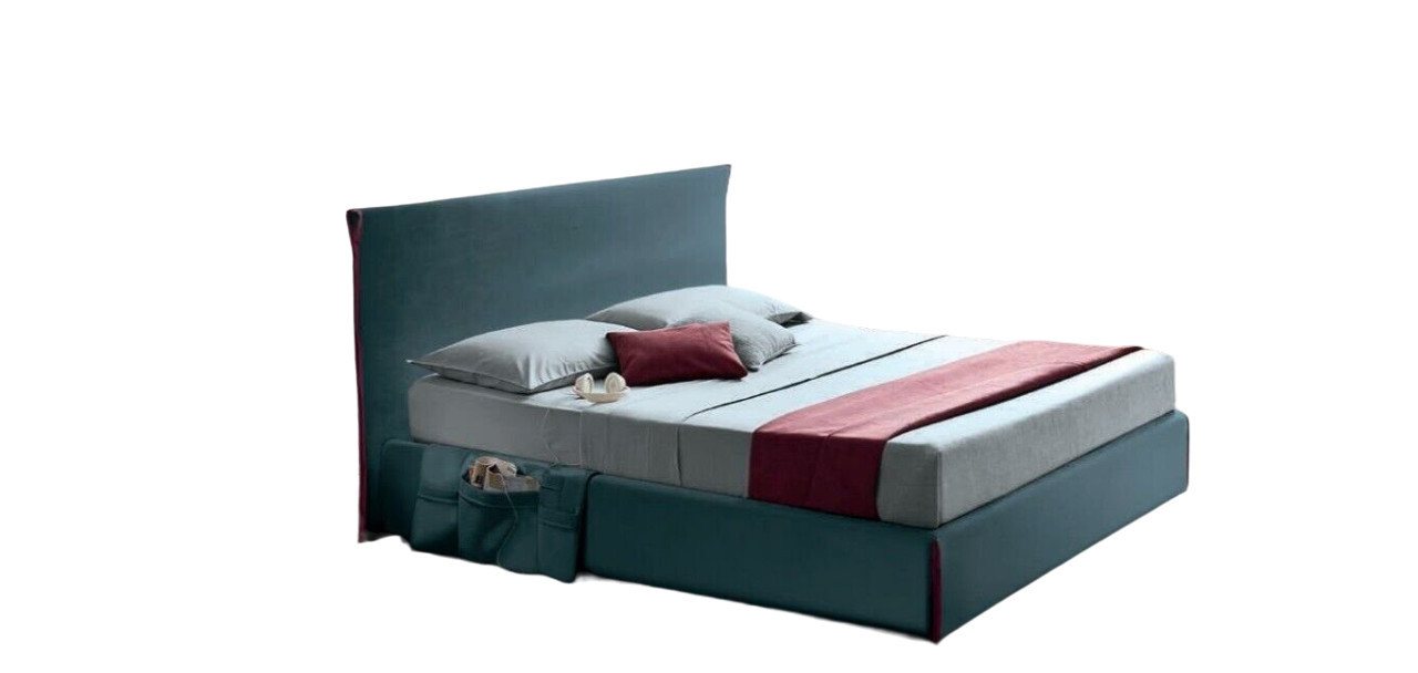 JVmoebel Polsterbett, Design Hotel Möbel Italien Möbel Luxus Betten Doppelbett 180x200 cm von JVmoebel