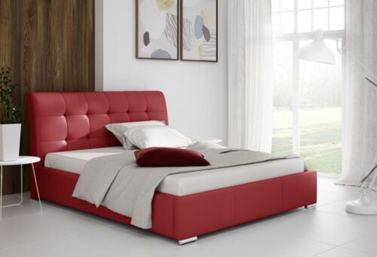 JVmoebel Polsterbett, Luxus Möbel Bett Schlafzimmer Design Doppel Modern Neu 160x200 von JVmoebel