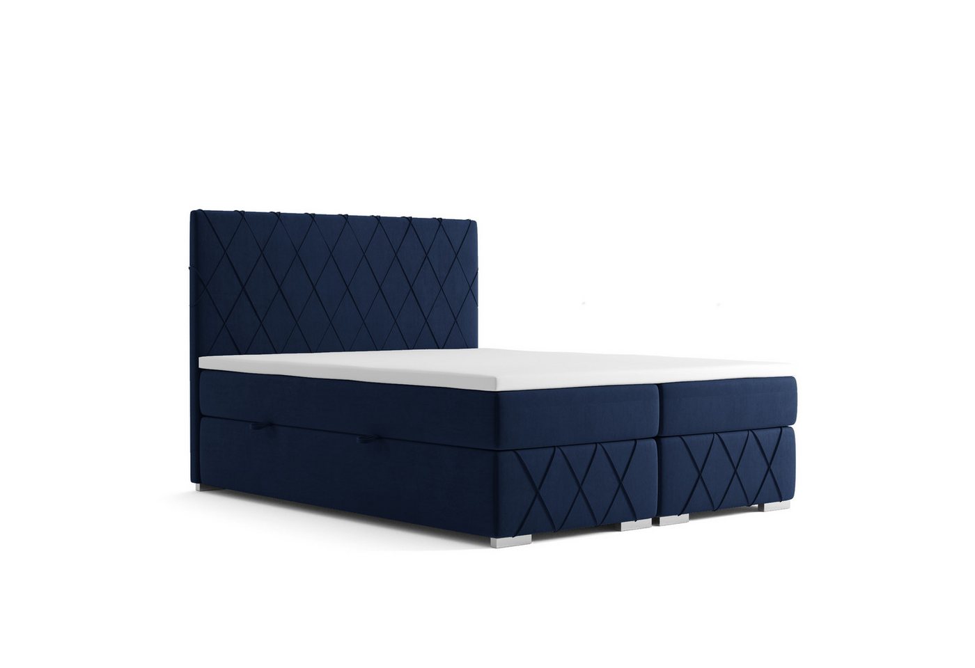 JVmoebel Polsterbett Boxspringbett Set mit Matratze und Topper für Doppelbetten, Made in Europa JVmoebel Polsterbett Boxspringbett Set mit Matratze und Topper für Doppelbetten, Made in Europa von JVmoebel