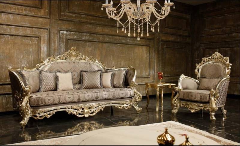 JVmoebel Polstergarnitur Moderne 3-teilige Sofagarnitur mit Couchtisch – Neuware, (3-tlg., 1x 3-Sitzer + 1x Sessel + 1x Couchtisch ohne Beistelltisch), Made in Europa von JVmoebel