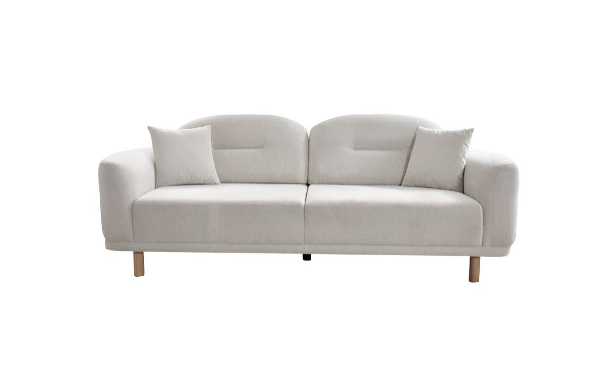 JVmoebel Polstergarnitur Moderne Sofagarnitur Sessel Textil Sofa Luxus Komplett Luxus 3+1 Sitz, (2-tlg., 2 tlg.WOHNZIMMER SET (3 SITZER SOFA + SESSEL), Made in Europa von JVmoebel
