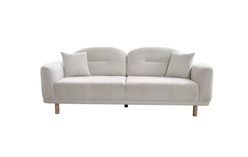 JVmoebel Polstergarnitur Moderne Sofagarnitur Sessel Textil Sofa Luxus Komplett Luxus 3+1 Sitz, (2-tlg., 2 tlg.WOHNZIMMER SET (3 SITZER SOFA + SESSEL), Made in Europa von JVmoebel