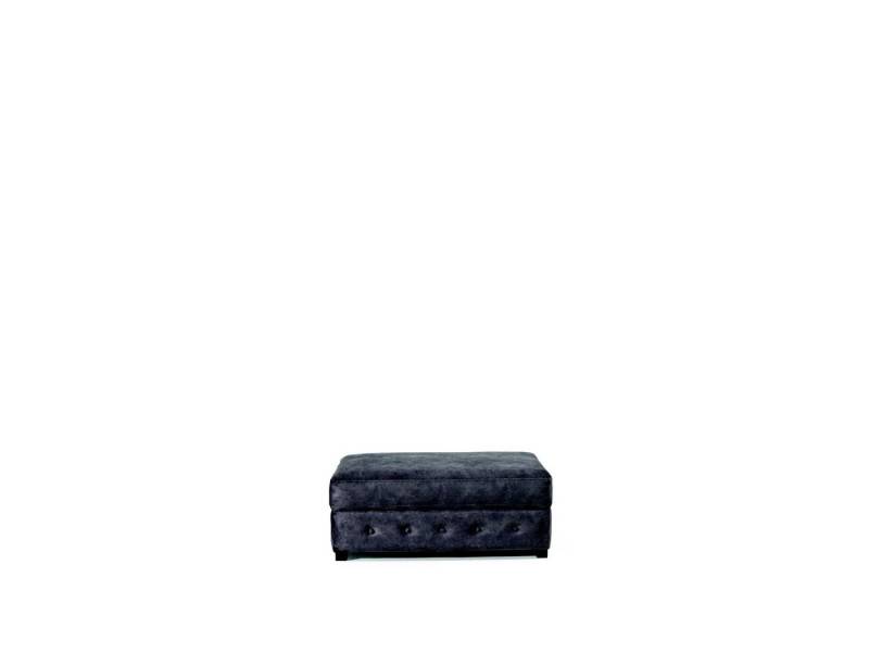 JVmoebel Polsterhocker Blauer Chesterfield Hocker für moderne Club-Lounges (Hocker), Made in Europa von JVmoebel