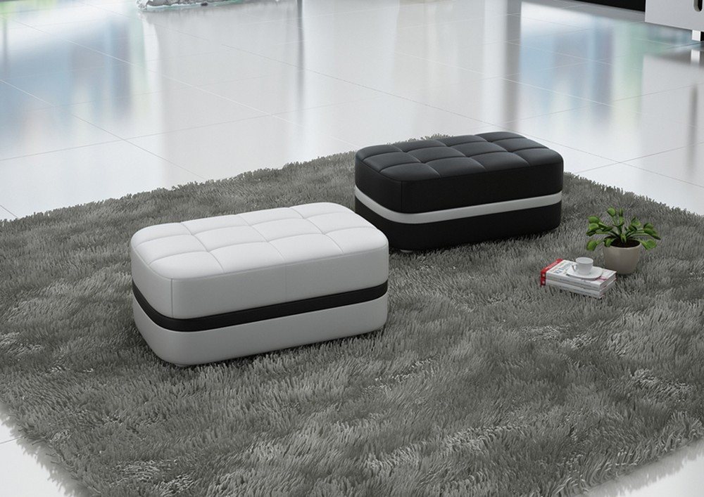 JVmoebel Polsterhocker Eleganter Polsterhocker Sitzgelegenheit Ottomane Fußbank Pufa, Made in Europa JVmoebel Polsterhocker Eleganter Polsterhocker Sitzgelegenheit Ottomane Fußbank Pufa, Made in Europa von JVmoebel