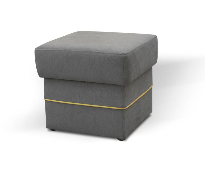 JVmoebel Polsterhocker Runder Polsterhocker Sitzhocker Ottomane Hocker aus Textil, Made in Europa JVmoebel Polsterhocker Runder Polsterhocker Sitzhocker Ottomane Hocker aus Textil, Made in Europa von JVmoebel