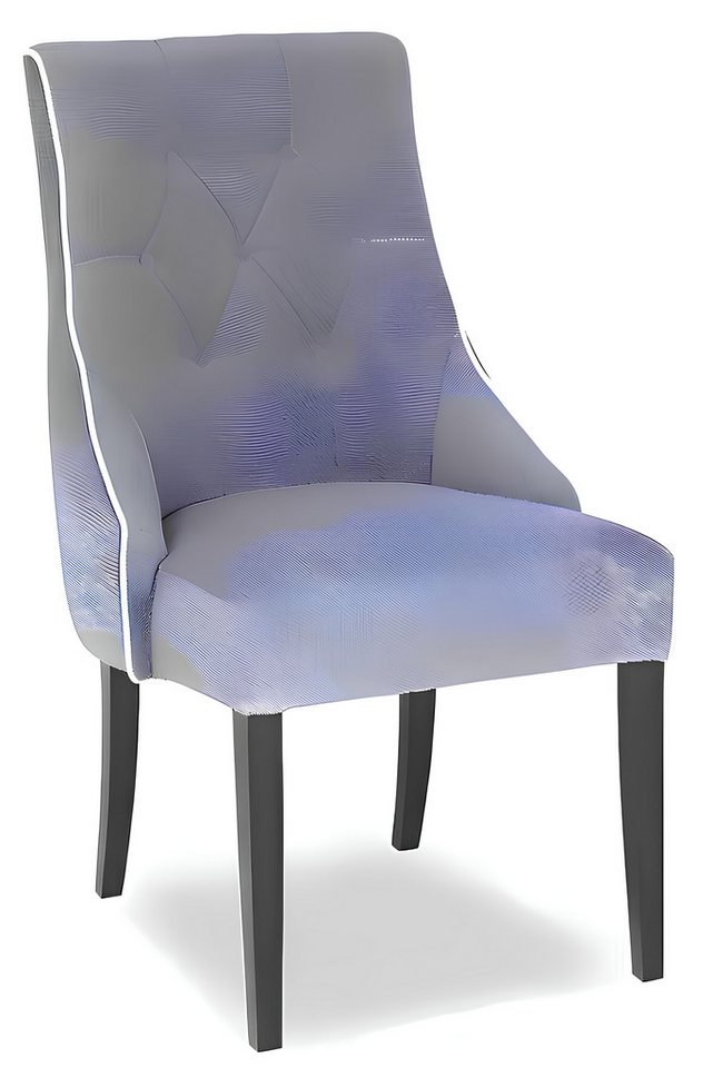 JVmoebel Polsterstuhl Chesterfield Set: 2 Designer Polsterstühle für Ihr Restaurant, Made in Europa von JVmoebel