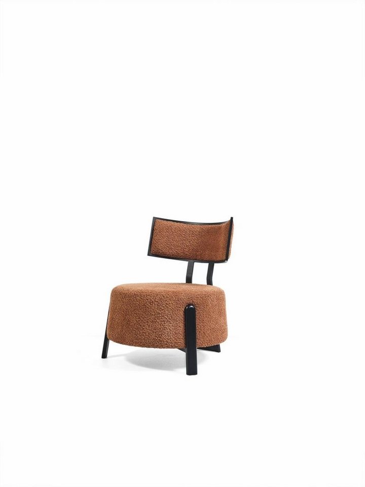 JVmoebel Polsterstuhl Eleganter Polsterstuhl für Esszimmer – Holz und Textil kombiniert (1 St), Made in Europa von JVmoebel