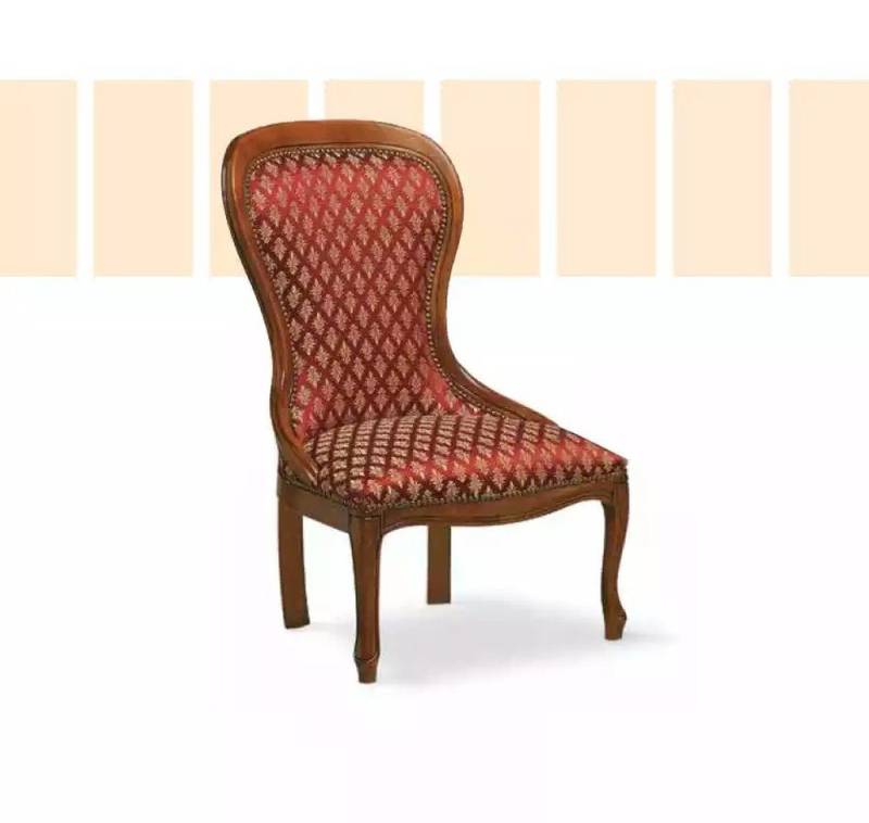 JVmoebel Polsterstuhl Eleganter gepolsterter Stuhl für Esszimmer im klassischen Design (1 St), Made in Europa von JVmoebel