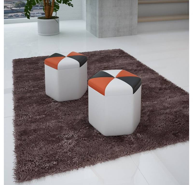 JVmoebel Pouf Gepolsterter Hocker Sitzpuff Ottomane Fußablage Design Möbelstück, Made in Europa JVmoebel Pouf Gepolsterter Hocker Sitzpuff Ottomane Fußablage Design Möbelstück, Made in Europa von JVmoebel