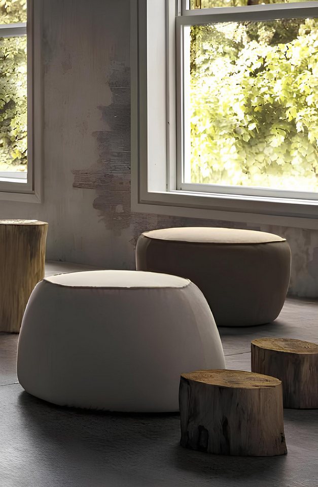 JVmoebel Pouf Samt Sitzpouf Hocker Pouf Fußhocker Ottoman elegantes Design, Made in Europa JVmoebel Pouf Samt Sitzpouf Hocker Pouf Fußhocker Ottoman elegantes Design, Made in Europa von JVmoebel