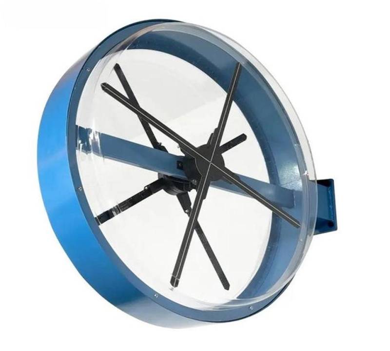 JVmoebel Präsentationsstaffelei Hologramm-Lüfter 3D-Werbung in Blau für Geschäfte & Events, Made in Europe von JVmoebel