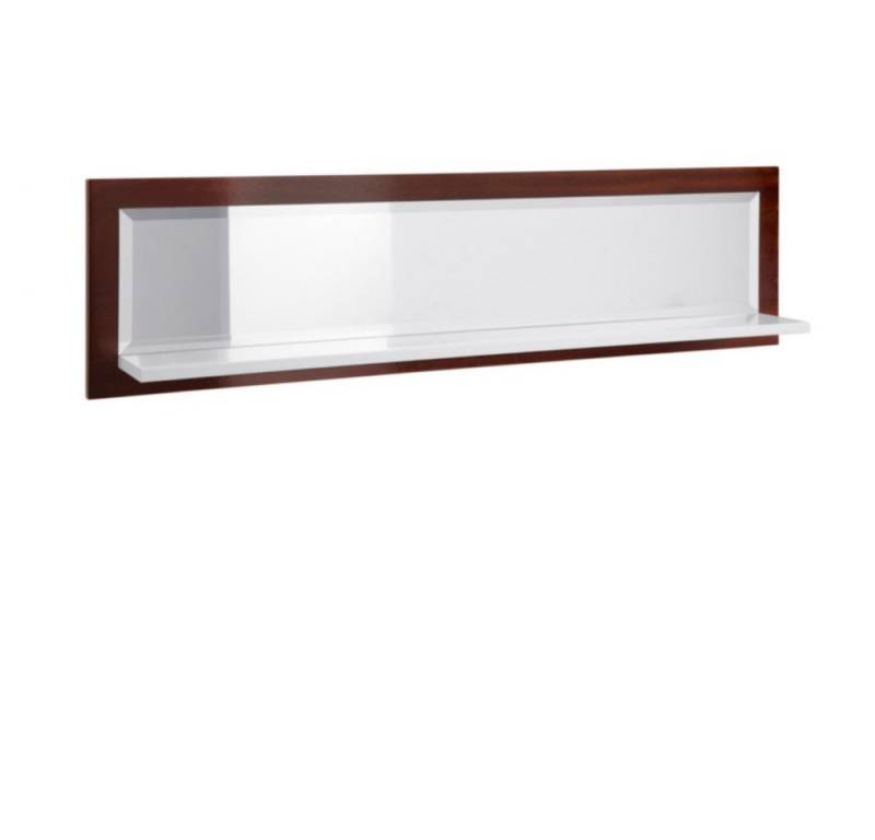 JVmoebel Wandregal Wandspiegel mit Ablage für Wohnzimmer und Flur in Weiß, Made in Europa JVmoebel Wandregal Wandspiegel mit Ablage für Wohnzimmer und Flur in Weiß, Made in Europa von JVmoebel