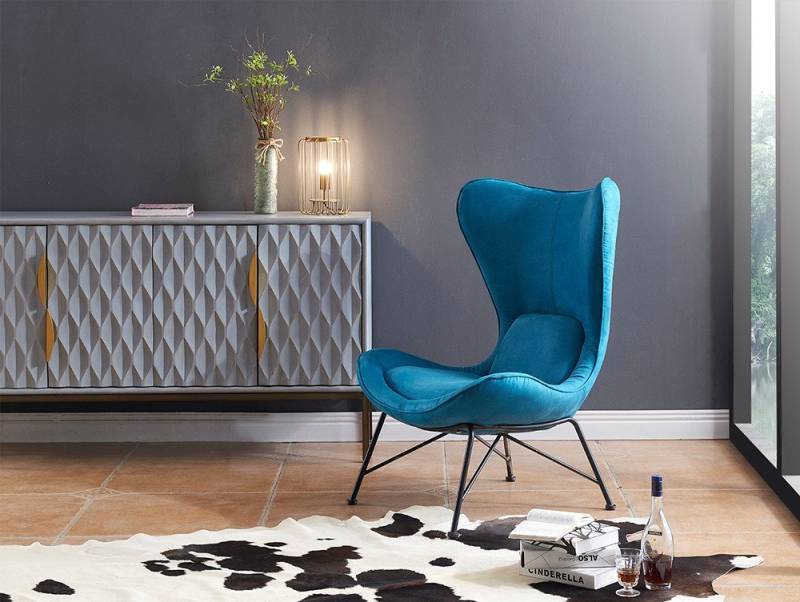 JVmoebel Relaxsessel Cocktail Relax Sessel: Blaue Bar- und Lounge-Stühle für Clubs, Made in Europa JVmoebel Relaxsessel Cocktail Relax Sessel: Blaue Bar- und Lounge-Stühle für Clubs, Made in Europa von JVmoebel