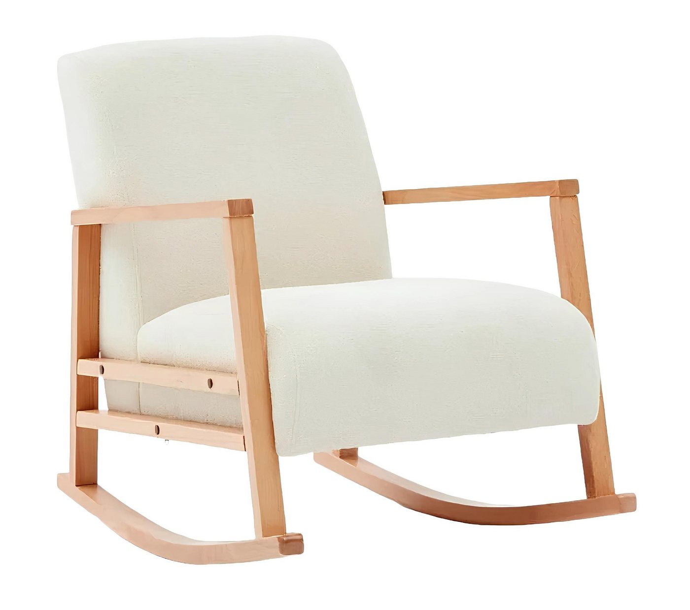 JVmoebel Schaukelsessel Design Sessel Wohnzimmer Luxus Schaukelsessel Einrichtung Polster Sitz (1-St., Schaukelsessel), Made in Europa von JVmoebel