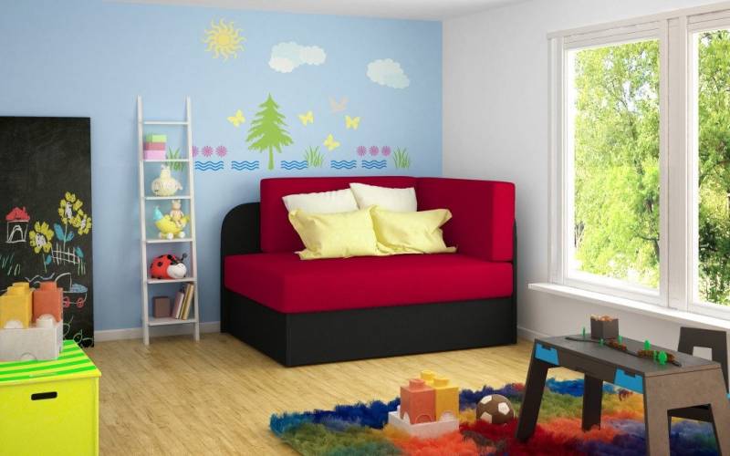 JVmoebel Schlafsofa Kinder-Ecksofa mit Schlaffunktion – gemütliches Polstersofa, Made in Europa JVmoebel Schlafsofa Kinder-Ecksofa mit Schlaffunktion – gemütliches Polstersofa, Made in Europa von JVmoebel