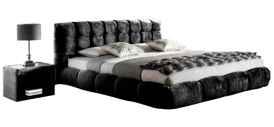 JVmoebel Schlafzimmer-Set Bett Textil 2x Nachttisch 3 tlg. Schlafzimmer Set Möbel Betten Blau, Made in Europa JVmoebel Schlafzimmer-Set Bett Textil 2x Nachttisch 3 tlg. Schlafzimmer Set Möbel Betten Blau, Made in Europa von JVmoebel