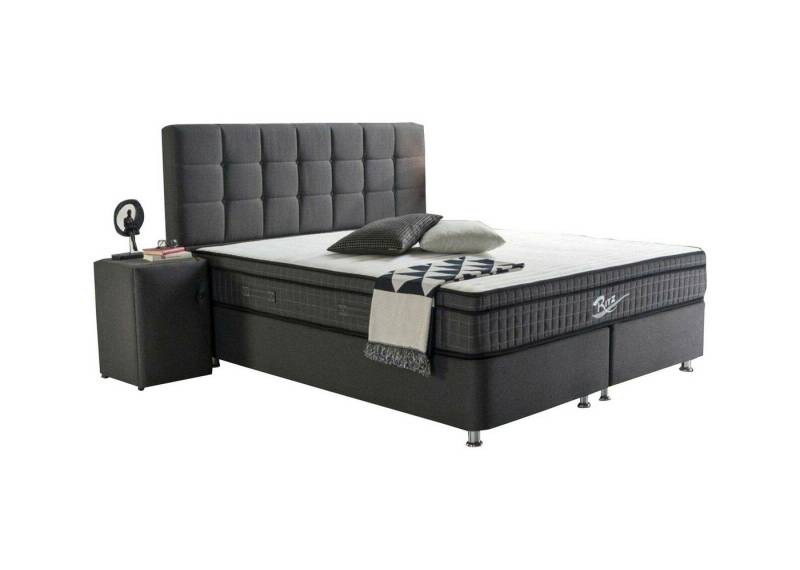 JVmoebel Schlafzimmer-Set Edel Boxspring Bett 3tlg Set Nachttisch Betten Möbel Schlafzimmer, Made in Europa von JVmoebel