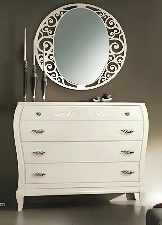 JVmoebel Kommode Spiegel n Schrank Regal Konsole Möbel für Flur und Wohnraum, Made in Italy JVmoebel Kommode Spiegel n Schrank Regal Konsole Möbel für Flur und Wohnraum, Made in Italy von JVmoebel